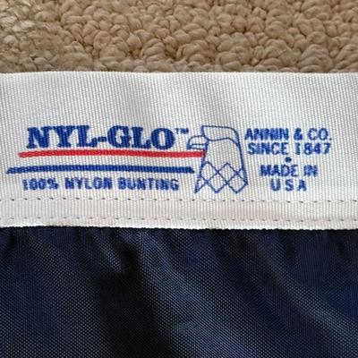 LOT 67M: Collection of Irish & British Nyl-Glo Flags