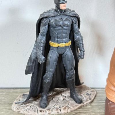 LOT 69L: Collection of Toys, Action Figures, Comics & More - Indiana Jones, DC Comics, Spiderman, Mr. Bean, 1950s Illustrated Classics