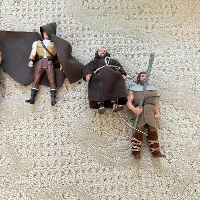 LOT 69L: Collection of Toys, Action Figures, Comics & More - Indiana Jones, DC Comics, Spiderman, Mr. Bean, 1950s Illustrated Classics