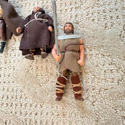 LOT 69L: Collection of Toys, Action Figures, Comics & More - Indiana Jones, DC Comics, Spiderman, Mr. Bean, 1950s Illustrated Classics