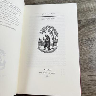 LOT 70M: 6 Volumes of 2005 Printing of The Nonesuch Dickens Anthology / Compilation of Dickens' Works