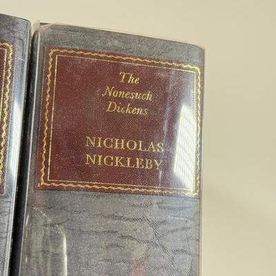 LOT 70M: 6 Volumes of 2005 Printing of The Nonesuch Dickens Anthology / Compilation of Dickens' Works