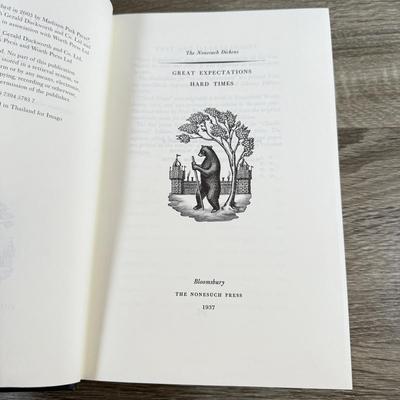 LOT 70M: 6 Volumes of 2005 Printing of The Nonesuch Dickens Anthology / Compilation of Dickens' Works