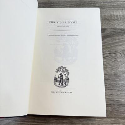 LOT 70M: 6 Volumes of 2005 Printing of The Nonesuch Dickens Anthology / Compilation of Dickens' Works