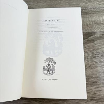 LOT 70M: 6 Volumes of 2005 Printing of The Nonesuch Dickens Anthology / Compilation of Dickens' Works
