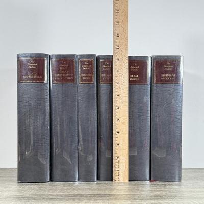 LOT 70M: 6 Volumes of 2005 Printing of The Nonesuch Dickens Anthology / Compilation of Dickens' Works