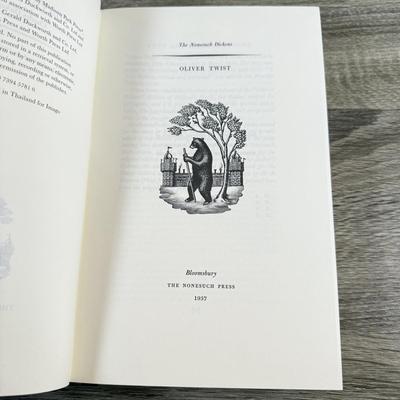 LOT 70M: 6 Volumes of 2005 Printing of The Nonesuch Dickens Anthology / Compilation of Dickens' Works