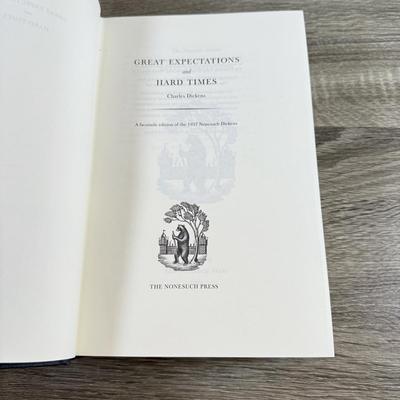 LOT 70M: 6 Volumes of 2005 Printing of The Nonesuch Dickens Anthology / Compilation of Dickens' Works