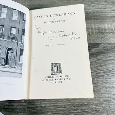 LOT 71L: Vintage Dickens Books - List in Description