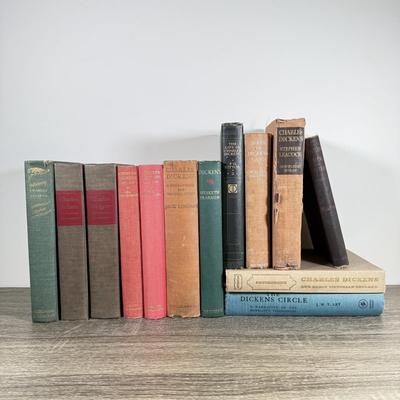 LOT 71L: Vintage Dickens Books - List in Description