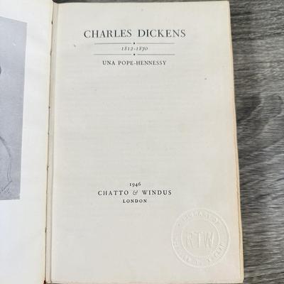 LOT 71L: Vintage Dickens Books - List in Description