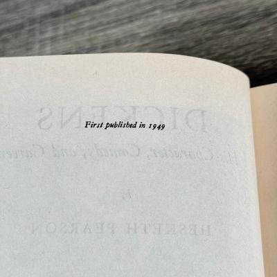 LOT 71L: Vintage Dickens Books - List in Description