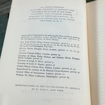 LOT 71L: Vintage Dickens Books - List in Description