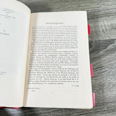LOT 71L: Vintage Dickens Books - List in Description