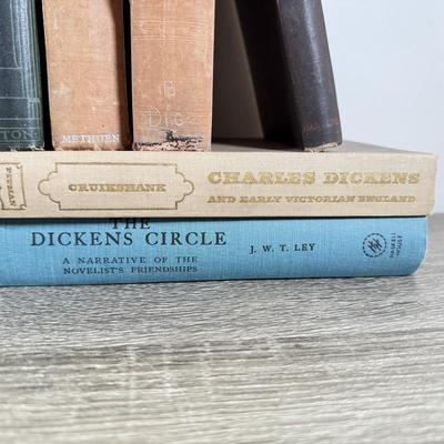 LOT 71L: Vintage Dickens Books - List in Description