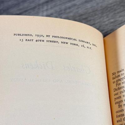 LOT 71L: Vintage Dickens Books - List in Description