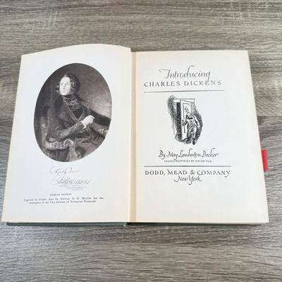 LOT 71L: Vintage Dickens Books - List in Description