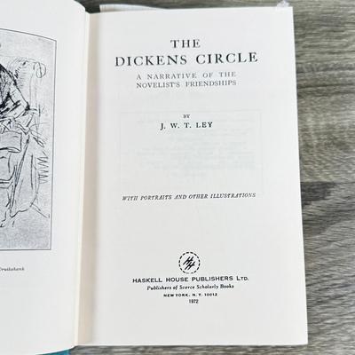 LOT 71L: Vintage Dickens Books - List in Description