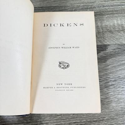 LOT 71L: Vintage Dickens Books - List in Description
