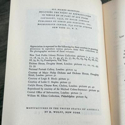 LOT 71L: Vintage Dickens Books - List in Description