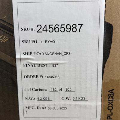 LOT 73L: NIB Staples Light Use 8-Sheet Paper Shredder Model SPL-OXC8A