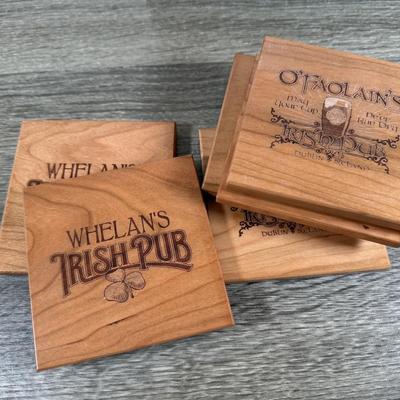 LOT 74M: Ireland Nyl-Glo Flag, Fitzgerald's Irish Turf, Hallmark Keepsake Ornaments w/ Boxes, Irish / Celtic Music CDs & More