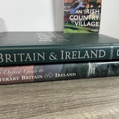 LOT 74M: Ireland Nyl-Glo Flag, Fitzgerald's Irish Turf, Hallmark Keepsake Ornaments w/ Boxes, Irish / Celtic Music CDs & More