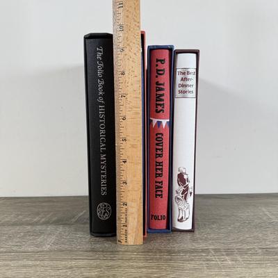 LOT 76M: Folio Society Books - Book of Historical Mysteries, King Arthur: History & Legend by John & Caitlin Matthews, Cover Her...