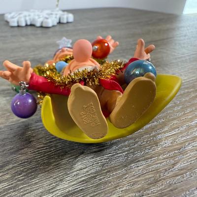 LOT 77M: Collection of Disney Trading Pins & Ornaments incl. Limited Edition Grumpy Ear Hat by Artist Derrick Lirette #1138/6500,...