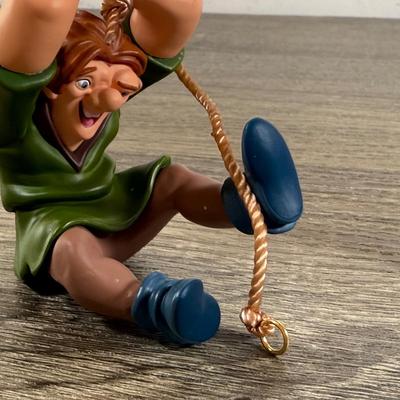 LOT 78M: Disney Hallmark Keepsake Ornaments w/ Boxes - The Hunchback of Notre Dame, Snow White & the Seven Dwarfs & Pinocchio