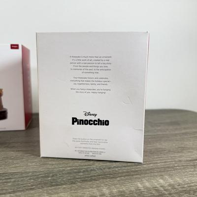 LOT 78M: Disney Hallmark Keepsake Ornaments w/ Boxes - The Hunchback of Notre Dame, Snow White & the Seven Dwarfs & Pinocchio