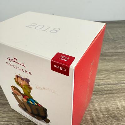 LOT 78M: Disney Hallmark Keepsake Ornaments w/ Boxes - The Hunchback of Notre Dame, Snow White & the Seven Dwarfs & Pinocchio