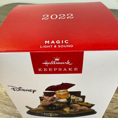 LOT 79M: Disney Hallmark Keepsake Ornaments w/ Boxes - Haunted Mansion, Peter Pan's Flight, Cinderella's Castle,...