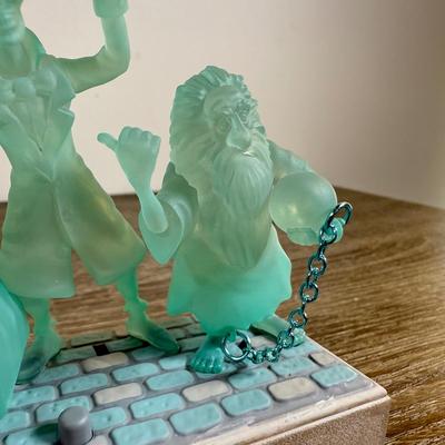 LOT 79M: Disney Hallmark Keepsake Ornaments w/ Boxes - Haunted Mansion, Peter Pan's Flight, Cinderella's Castle,...