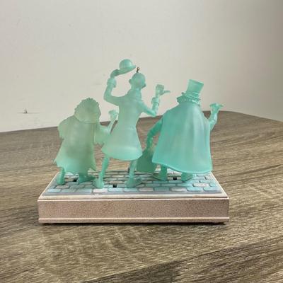 LOT 79M: Disney Hallmark Keepsake Ornaments w/ Boxes - Haunted Mansion, Peter Pan's Flight, Cinderella's Castle,...