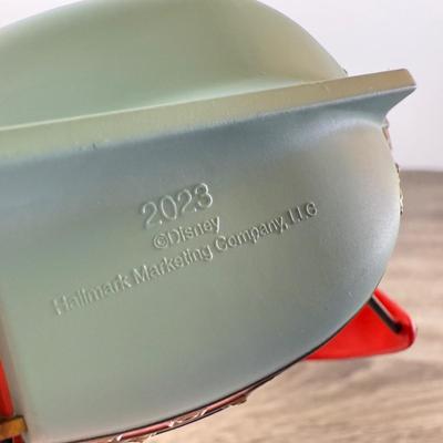 LOT 79M: Disney Hallmark Keepsake Ornaments w/ Boxes - Haunted Mansion, Peter Pan's Flight, Cinderella's Castle,...