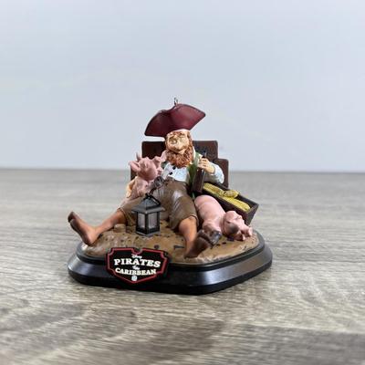 LOT 79M: Disney Hallmark Keepsake Ornaments w/ Boxes - Haunted Mansion, Peter Pan's Flight, Cinderella's Castle,...