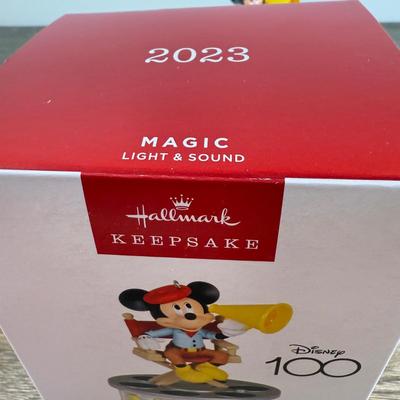 LOT 80M: Disney Hallmark Keepsake Ornaments w/ Boxes - Mickey's Christmas Carol, Pirates of the Caribbean, Jazzy All the Way, 100...