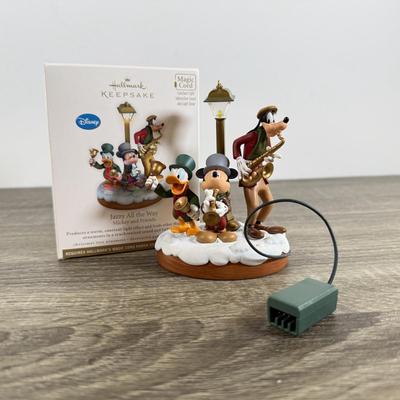 LOT 80M: Disney Hallmark Keepsake Ornaments w/ Boxes - Mickey's Christmas Carol, Pirates of the Caribbean, Jazzy All the Way, 100...