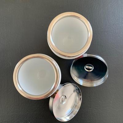 LOT 81 M: Set of 6 Vintage Royal Worcester Porcelain Egg Coddlers