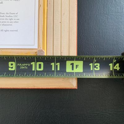 LOT 82 M: Thomas Kinkade Studios Disney Prints: "Mickey And Minnie In London" & "Tinker Bell And Peter Pan Fly To...