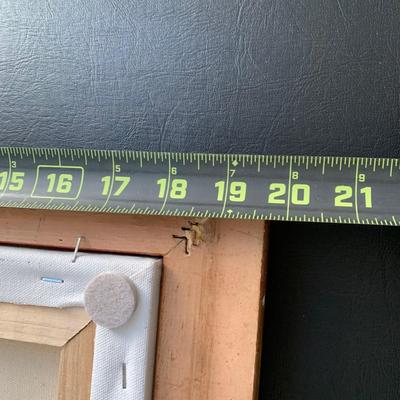 LOT 85 M: Framed & Signed Lloyd Garrison Oil Painting 2012: Santa's Sleigh Over London