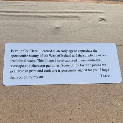 LOT 86 M: Framed & Signed Prints by Tim Moloney based on the Movie "The Quiet Man"; "The Quiet Man Cottage" &...