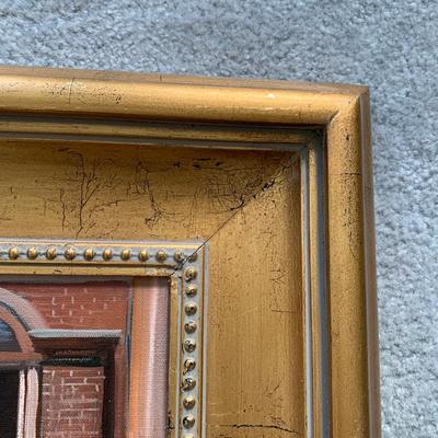 LOT 88 M: Framed & Signed Lloyd Garrison Oil Painting 2012