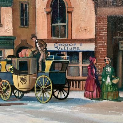 LOT 88 M: Framed & Signed Lloyd Garrison Oil Painting 2012