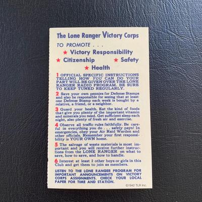 LOT 89 M: The Lone Ranger Collection: Series #8 Color Picture Trading Cards, 1969 "The Legend Of The Lone Ranger With Tonto And...