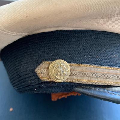 LOT 90 M: WW2 US Naval Officer Cap; "The Berkshire" by Berkshire Caps