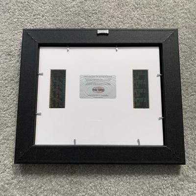 LOT 92 M: Framed John Wayne Collection: First Day Issue Stagecoach Stamp, Limited Edition Film Cells, Rio Bravo "Dynamite"...