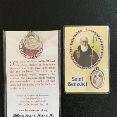 LOT 96 M: Religious Collection; The Nativity Of Jesus Christ Coin Set, Rosaries, Pendants, & More