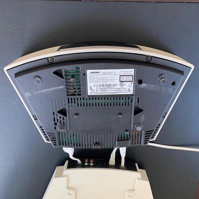 LOT 97 M: Bose Wave Music System Model #AWRCC2, Multi CD Changer Accessory, & Remotes